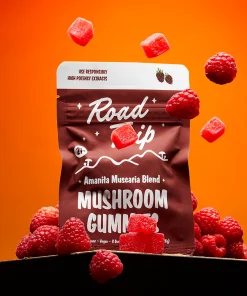 Amanita Muscaria Mushroom Gummies - Peach